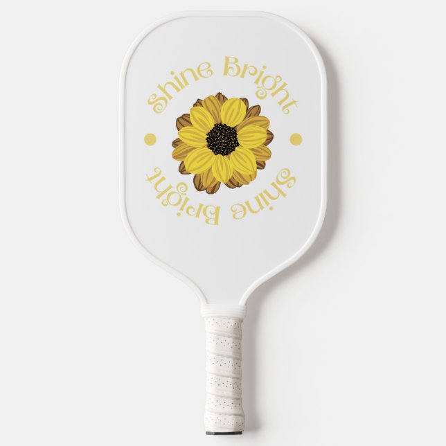 Palas De Pickleball Shine Bright Yellow Sunflower (Anverso)