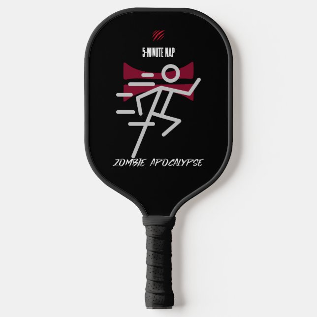 Palas De Pickleball siesta de 5 minutos = Apocalipsis zombie (Anverso)