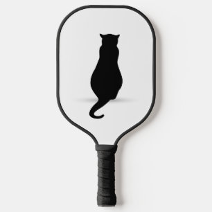 Palas De Pickleball Silhouette de gato
