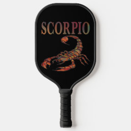 Palas De Pickleball Símbolo de escorpio zodiaco