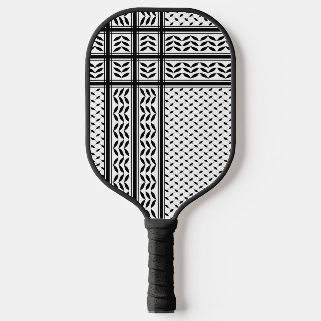 Palas De Pickleball Símbolo de Keffiyeh del patrón de resistencia de P (Anverso)
