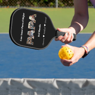 Palas De Pickleball Simple Script de Foto Mejor Papá del Mundo en Espa