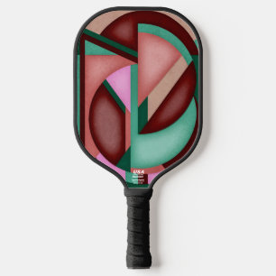 Palas De Pickleball Sinfonía Geométrica del Sudoeste Moderno Abstracto