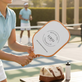 Palas De Pickleball Sitio web del logo de personalizado Business Simpl