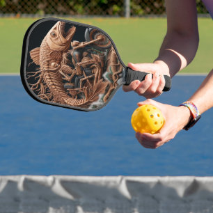 Palas De Pickleball skeleton recorrió su camino de ciclismo de helicóp