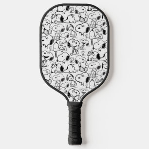 Palas De Pickleball Snoopy Smile Giggle Lauggle Pattern