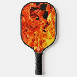 Palas De Pickleball Sobre el fuego y el remo de baloncesto caliente