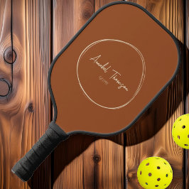 Palas De Pickleball Sol del Desierto Moderno de Mitad de Siglo | Nombr