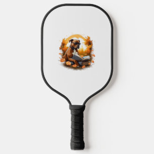 Palas De Pickleball Solar American Staffordshire Terrier Dog Readin