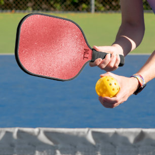Palas De Pickleball Sombreado textura iridiscente roja