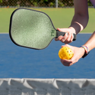 Palas De Pickleball Sombreado textura iridiscente verde claro