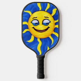 Palas De Pickleball Sonriente cara Sunny Sun