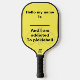 Palas De Pickleball Soy adicto al pickleball