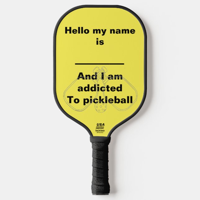 Palas De Pickleball Soy adicto al pickleball (Anverso)