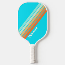 Palas De Pickleball Splash tropical tachado con nombre