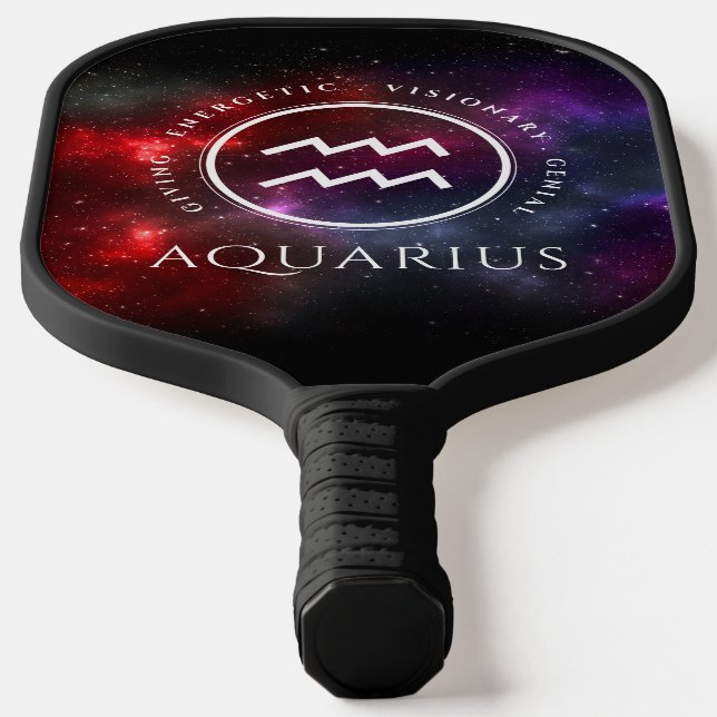 Palas De Pickleball Starfield Aquarius Water Bearer Western Zodiac (Distribución)