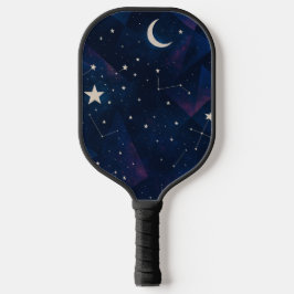 Palas De Pickleball Starry Constellation Sky - Patrón nocturno celesti