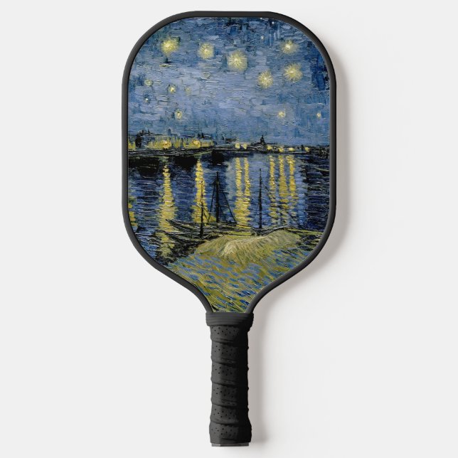 Palas De Pickleball Starry Night Vincent van Gogh (Anverso)