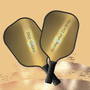Palas De Pickleball Stay Golden Refraction