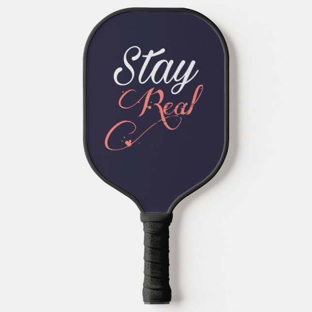 Palas De Pickleball Stay Real (Anverso)
