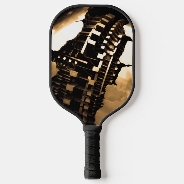 Palas De Pickleball Steampunk Sculpture (Anverso)