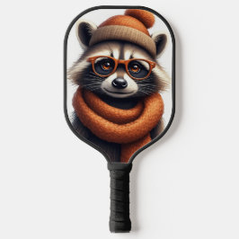 Palas De Pickleball Stylish Raccoon