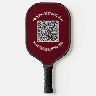 Palas De Pickleball Su nombre de código QR Sitio Web Colores Picklebal