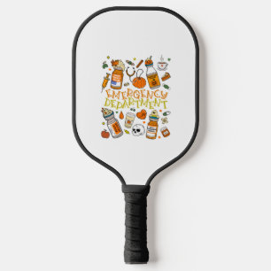 Palas De Pickleball Sudadera de enfermería de Halloween