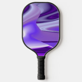 Palas De Pickleball Sueños del arcoiris de flores moradas
