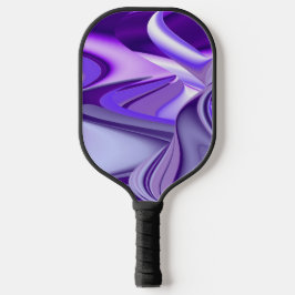 Palas De Pickleball Sueños del arcoiris de flores moradas
