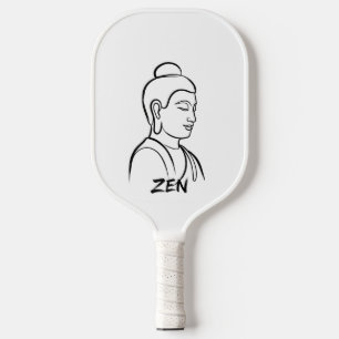 Palas De Pickleball Sukiti Budh Zen Arte lineal - Historia antigua Pic