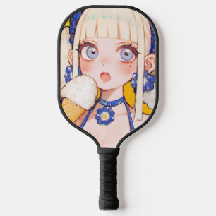 Palas De Pickleball Sunny Scoop Anime Chica con vainilla Cone