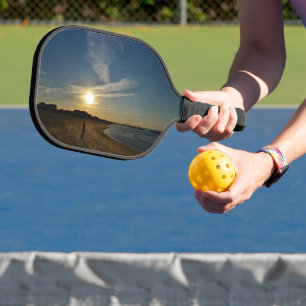 Palas De Pickleball Sunset texturizado por Shirley Taylor
