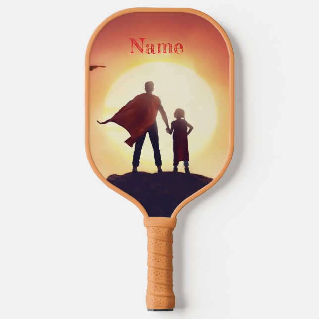 Palas De Pickleball Super Hero Pickle Ball Paddle (Anverso)