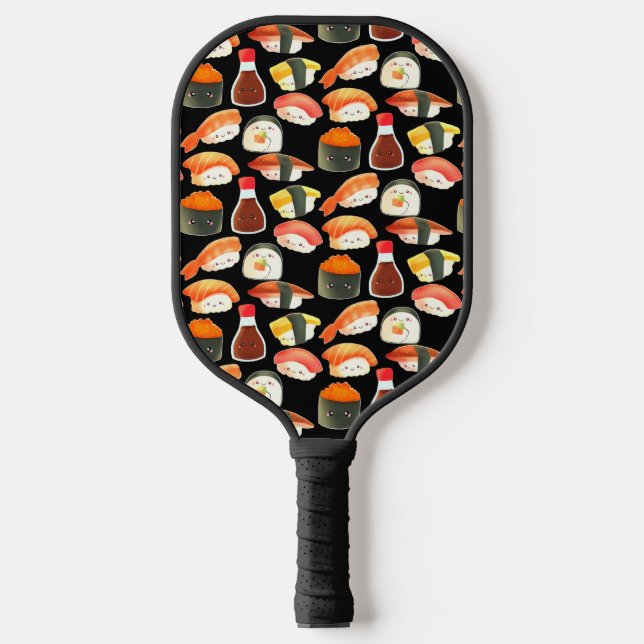 Palas De Pickleball Sushi japonés suave (Anverso)