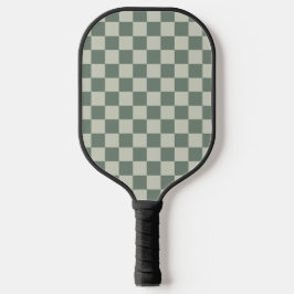 Palas De Pickleball tablero de ajedrez verde