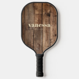 Palas De Pickleball Tablones de Suelo de Granero Minimalista Nombre Cl