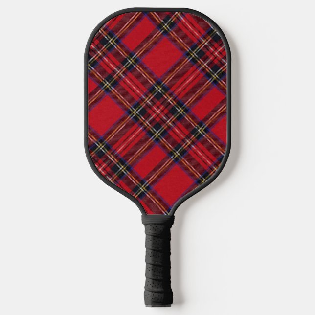Palas De Pickleball Tartán de Stewart rojo (Anverso)