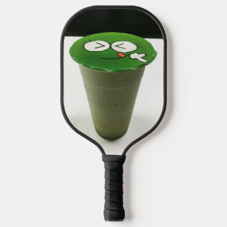 Palas De Pickleball Taza de té de leche con boba de matcha de rana ver