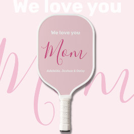 Palas De Pickleball Te Ama Mamá Rosa Minimalista