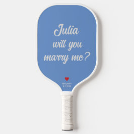 Palas De Pickleball ¿Te casarás conmigo? Propuesta Boda personalizada