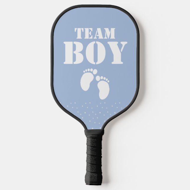Palas De Pickleball Team Boy Gender Reveal Party Game (Reverso )