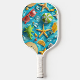 PALAS DE PICKLEBALL TEMA DE VERANO DE COLORES VIVOS