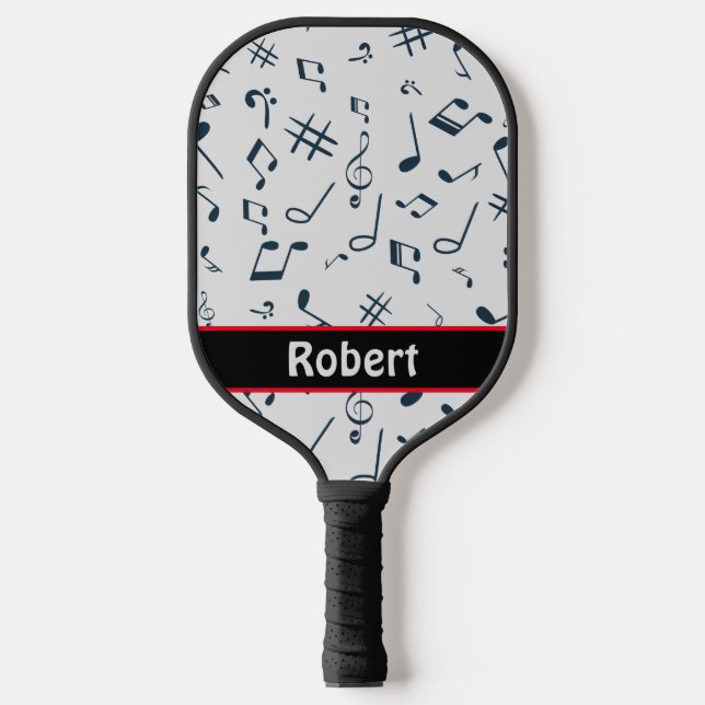 Palas De Pickleball Tema musical personalizado personalizado (Anverso)