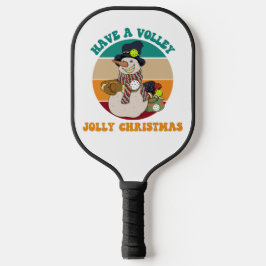 Palas De Pickleball Tener Navidades de Volley Jolly. Funny Pickleball