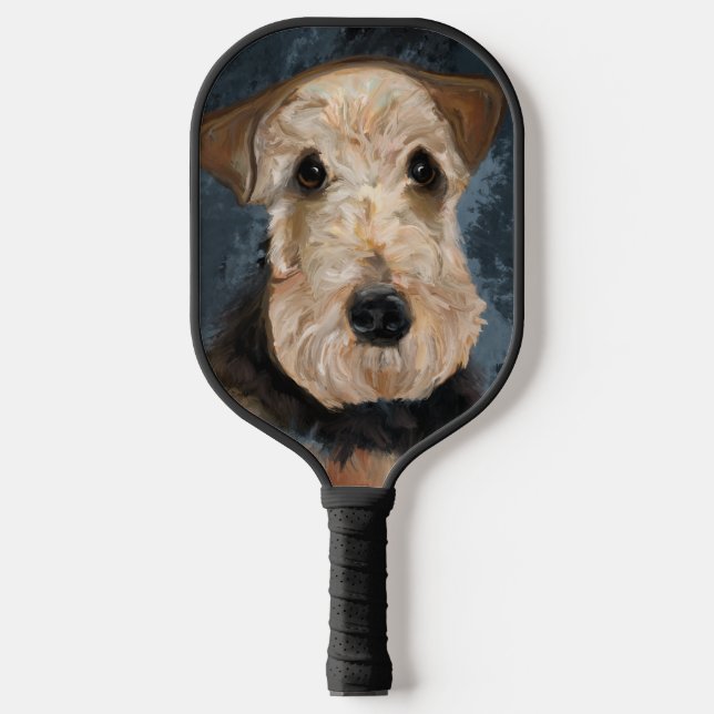 PALAS DE PICKLEBALL TERRIER AIREDALE        (Anverso)