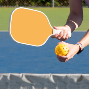 Palas De Pickleball Texto de fondo de Naranja silenciado para Web e Im