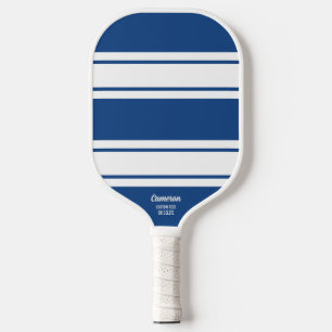 Palas De Pickleball Texto de Personalizado personalizado de banda azul