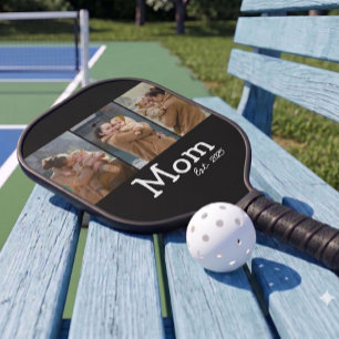 Palas De Pickleball Texto en negrita divertido establecido por mamá 3