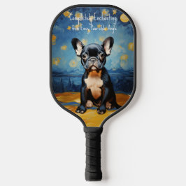 Palas De Pickleball 🐕 texto personalizado, cachorro francés